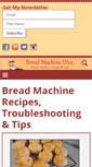 Mobile Screenshot of breadmachinediva.com